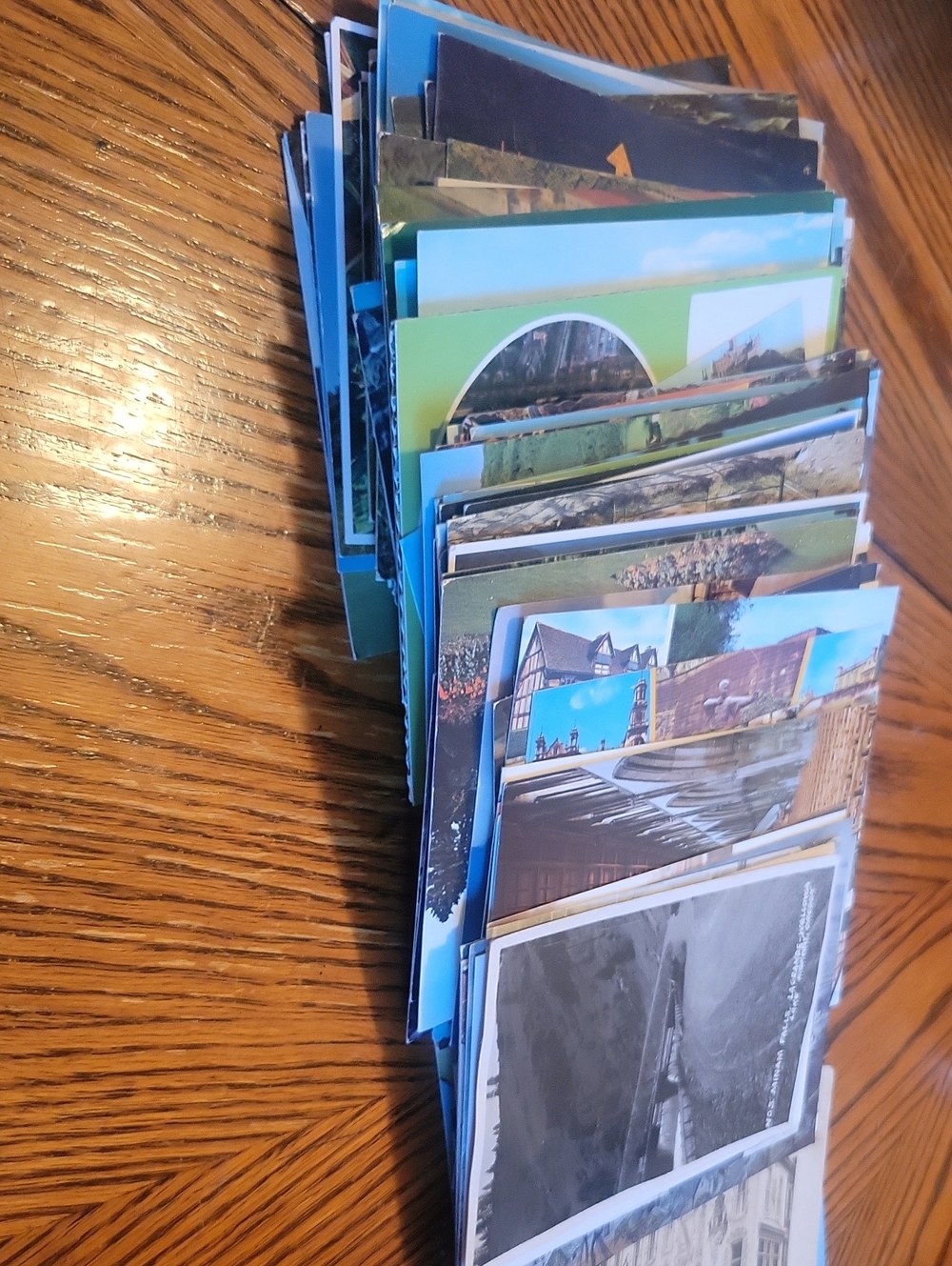 129 VINTAGE POSTCARDS unused
